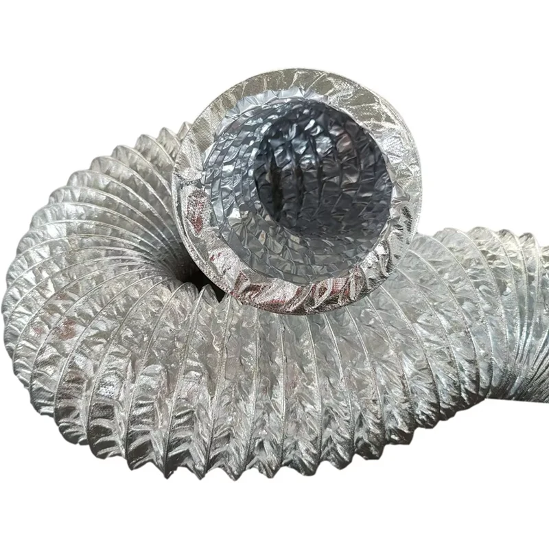 Aluminiumfolie rörståltrådslang